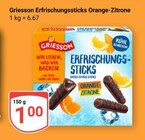 Erfrischungssticks Orange-Zitrone im Angebot bei GLOBUS in Rüsselsheim Erfrischungssticks Orange-Zitrone Angebote von Griesson bei GLOBUS Rüsselsheim für 1,00 €