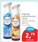 Lufterfrischer Lenor Aprifrisch von Febreze im aktuellen budni Prospekt