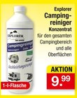Campingreiniger Konzentrat von Explorer für 9,99 € bei Zimmermann im Angebot Campingreiniger Konzentrat von Explorer im aktuellen Zimmermann Prospekt