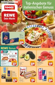 Aktueller REWE Prospekt "Dein Markt" Seite 1 von 34 Seiten für Herne