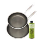 Aktuelles Edelstahl-Pfannen Set Angebot bei Möbel Mahler Siebenlehn in Leipzig ab 89,00 €