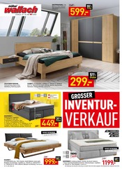 Aktueller Möbel Wallach Prospekt mit Schrank, "GROSSER INVENTUR-VERKAUF", Seite 8