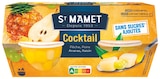 Cocktail de fruits pêche, poire, ananas, raisin - ST MAMET en promo chez Intermarché Cocktail de fruits pêche, poire, ananas, raisin - ST MAMET dans le catalogue Intermarché