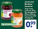 Biorote Bete Salat im ALDI SÜD Prospekt Biorote Bete Salat von Nur Nur Natur im aktuellen ALDI SÜD Prospekt für 0,99 €