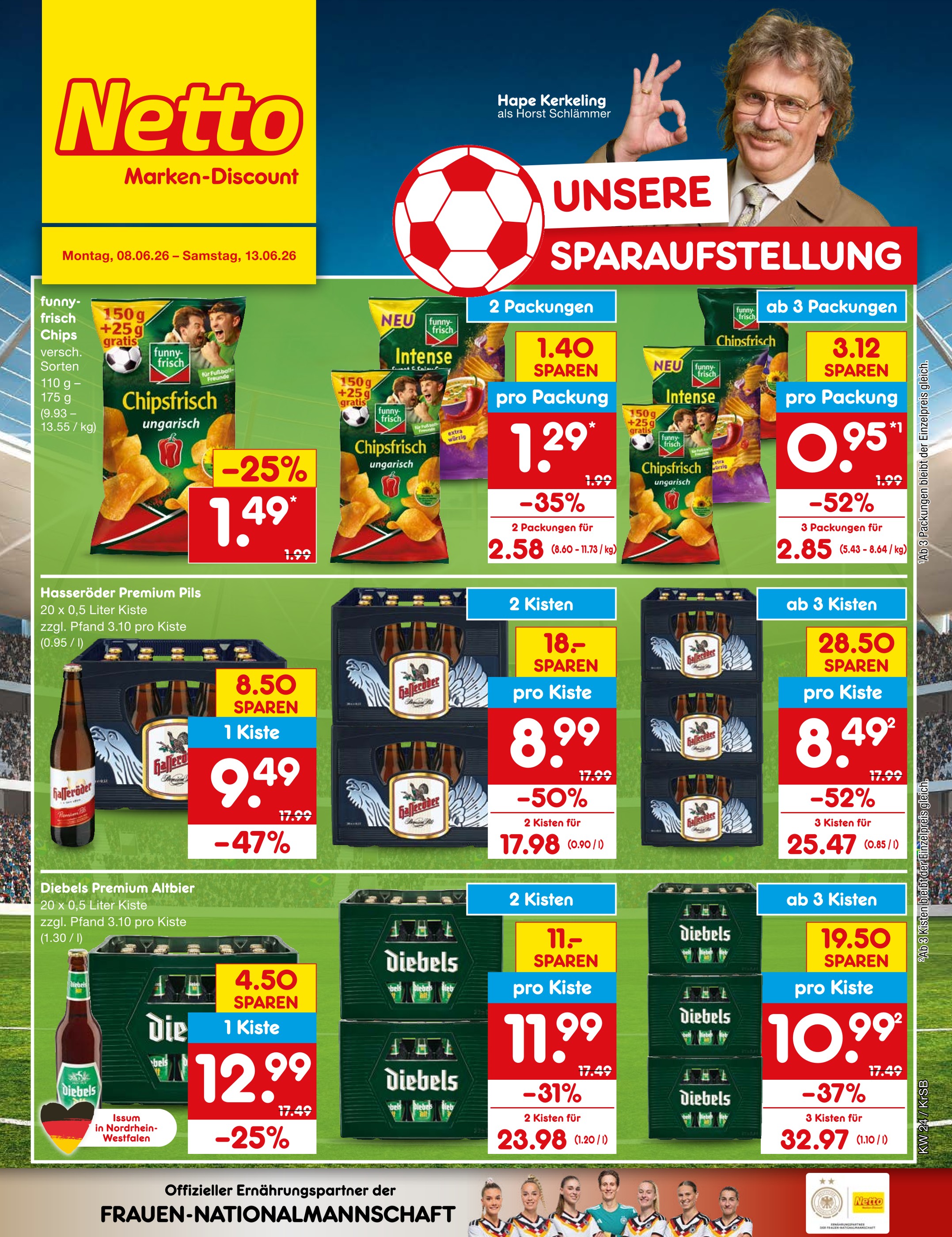 Chips im aktuellen Netto Marken-Discount Prospekt (Duisburg) Chips im Netto Marken-Discount Prospekt "Aktuelle Angebote" mit 67 Seiten (Duisburg)