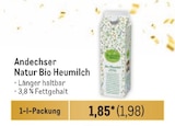 Bio Heumilch Angebote von Andechser Natur bei Metro Schwäbisch Hall für 1,98 €