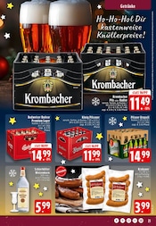Bier im EDEKA Prospekt in Bramsche Aktueller EDEKA Prospekt mit Bier, "Aktuelle Angebote", Seite 21