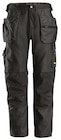 Pantalon de travail en Canvas+ extensible AllroundWork, noir - SNICKERS WORKWEAR en promo chez Screwfix Pantalon de travail en Canvas+ extensible AllroundWork, noir - SNICKERS WORKWEAR dans le catalogue Screwfix
