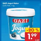 Jogurt Natur von GAZi im aktuellen Netto Marken-Discount Prospekt