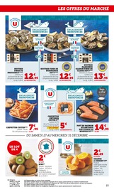 Huîtres Angebote im Prospekt "Super U" von Super U auf Seite 23