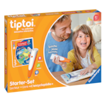 TIPTOI - STARTER SET L’ENCYCLOPÉDIE DES P’TITS CURIEUX - Ravensburger dans le catalogue JouéClub