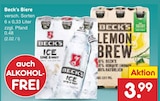 Biere im Angebot bei Netto Marken-Discount in Rosenheim Biere Angebote von Beck's bei Netto Marken-Discount Rosenheim für 3,99 €
