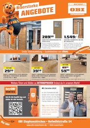 OBI Prospekt: "BIBERSTARKE ANGEBOTE!", 1 Seite, 14.02.2026 - 27.02.2026
