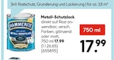 Metall-Schutzlack von Hammerite für 17,99 € bei Hellweg im Angebot Metall-Schutzlack von Hammerite im aktuellen Hellweg Prospekt