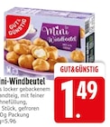 Mini-Windbeutel im EDEKA Prospekt Mini-Windbeutel von Gut & Günstig im aktuellen EDEKA Prospekt für 1,49 €