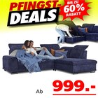 Aktuelles Tyler 2-Zits Bank Angebot bei Seats and Sofas in Bottrop ab 999,00 €