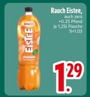 Teegetränk im EDEKA Prospekt Eistee Pfirsich von Rauch im aktuellen EDEKA Prospekt für 1,29 €