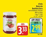 Naturrein Konfitüre Extra bei nah und gut im Hahnbach Prospekt für 2,99 €