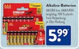 Gold Alkaline AA/LR6 im Angebot bei ALDI SÜD in Trier Gold Alkaline AA/LR6 Angebote von Eveready bei ALDI SÜD Trier für 5,99 €