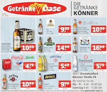 Getränke Oase Prospekt für Sendenhorst mit 1 Seite Getränke Oase Prospekt für Sendenhorst: "Aktuelle Angebote", 1 Seite, 21.09.2026 - 26.09.2026