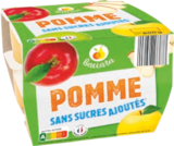 Coupelles de purée de pomme - Baccara en promo chez Aldi Coupelles de purée de pomme - Baccara dans le catalogue Aldi