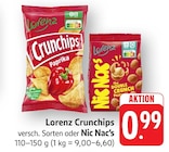 EDEKA - Crunchips Angebot im Prospekt Crunchips bei EDEKA im Prospekt "" für 0,99 €