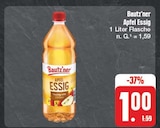 Apfel Essig im Angebot bei EDEKA in Bautzen Apfel Essig Angebote von Bautz'ner bei EDEKA Bautzen für 1,00 €