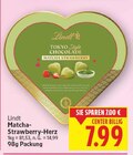 Matcha-Strawberry-Herz von Lindt im aktuellen E center Prospekt