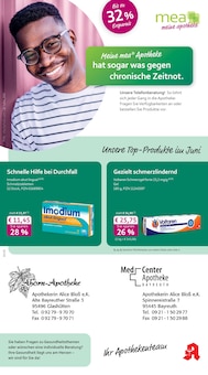 mea - meine apotheke Prospekt der KW 23 "Unsere Juni-Angebote" Aktueller mea - meine apotheke Prospekt "Unsere Juni-Angebote" Seite 1 von 4 Seiten
