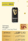 Draught von Guinness im aktuellen Metro Prospekt für 1,45 €