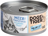 Nassfutter Katze mit Thunfisch & Lachs, Meer! im Angebot bei dm-drogerie markt in Kempten Nassfutter Katze mit Thunfisch & Lachs, Meer! Angebote von DOGS'n TIGER bei dm-drogerie markt Kempten für 1,65 €