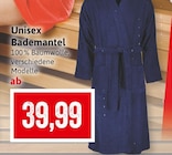 Aktuelle Bademantel Angebote bei Kaufhaus Stolz in Lübeck Aktuelles Unisex Bademantel Angebot bei Kaufhaus Stolz in Lübeck ab 39,99 €