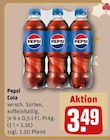 Cola Angebote von Pepsi bei REWE Düren für 3,49 €