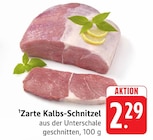 Zarte Kalbs-Schnitzel Angebote bei E center Homburg für 2,29 €