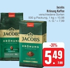 Krönung Kaffee Angebote von Jacobs bei E center Bamberg für 5,49 €