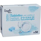 Tablettes lave-vaisselle - SIMPL - Carrefour à Malakoff Tablettes lave-vaisselle - SIMPL en promo chez Carrefour Malakoff à 2,79 €