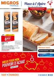 Catalogue Supermarchés Migros France en cours à La Chapelle-Rambaud et alentours, "Place à l’Apéro", 24 pages, 07/05/2024 - 12/05/2024