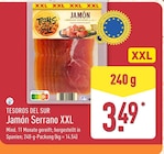 Jamón Serrano XXL von TESOROS DEL SUR für 3,49 € bei ALDI Nord im Angebot Jamón Serrano XXL von TESOROS DEL SUR im aktuellen ALDI Nord Prospekt