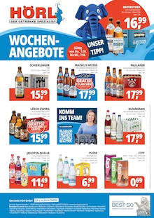 Äpfel im Getränke Hörl Prospekt "HÖRL. DER GETRÄNKE SPEZIALIST" mit 4 Seiten (Ingolstadt)