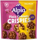 Mais Erdnuss Crispies im Penny Prospekt Mais Erdnuss Crispies von Alpia im aktuellen Penny Prospekt für 1,99 €