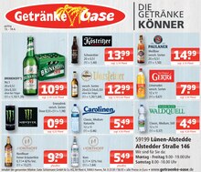 Energydrink im aktuellen Getränke Oase Prospekt (Lünen) Energydrink im Getränke Oase Prospekt "Aktuelle Angebote" mit 1 Seiten (Lünen)