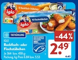 Backfisch-Stäbchen von Iglo im aktuellen ALDI SÜD Prospekt für 2,49 €