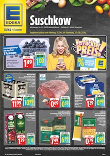 Aktueller EDEKA Prospekt "Wir lieben Lebensmittel!" für Scheinfeld Aktueller EDEKA Prospekt für Scheinfeld mit Seiten