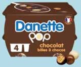 Crème au chocolat avec billes 3 chocos - DANETTE POP dans le catalogue Intermarché