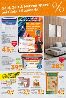 Katzenfutter im Globus-Baumarkt Prospekt "Immer eine Idee besser" mit 8 Seiten (Magdeburg)