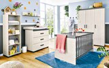 Babyzimmer "Lana" Angebote von portobello bei Segmüller Ansbach für 44,99 €