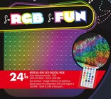 Rideau 400 led digital rgb en promo chez La Foir’Fouille Tours à 24,99 €