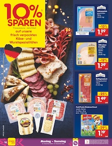 Wurst im Netto Marken-Discount Prospekt "Aktuelle Angebote" mit 58 Seiten (Rostock)