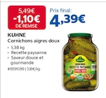 Cornichons aigres doux - Kuhne dans le catalogue Costco