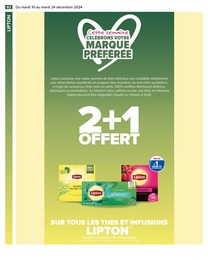 Offre Lipton dans le catalogue Carrefour du moment à la page 68